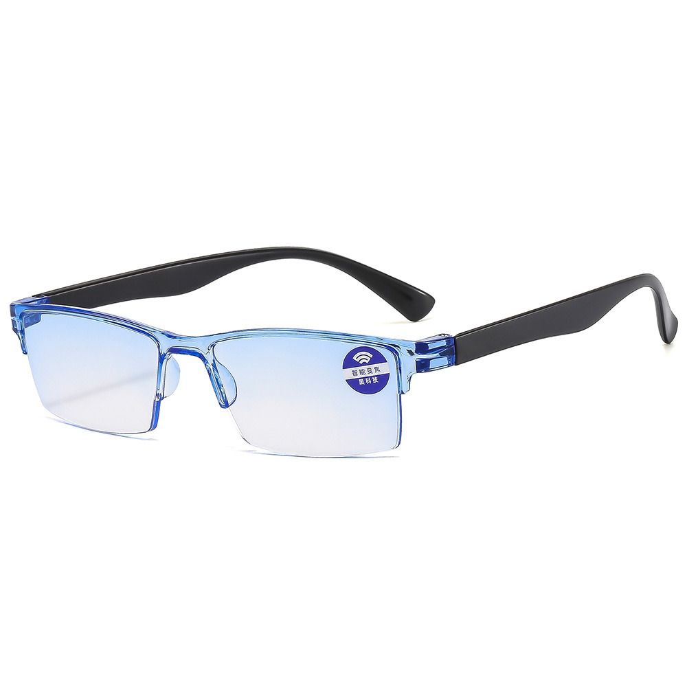 Smart Automatic Zoom Eyeglasses for Men and Women, Anti-Blue Light Frameless Optical Computer Eyewear
