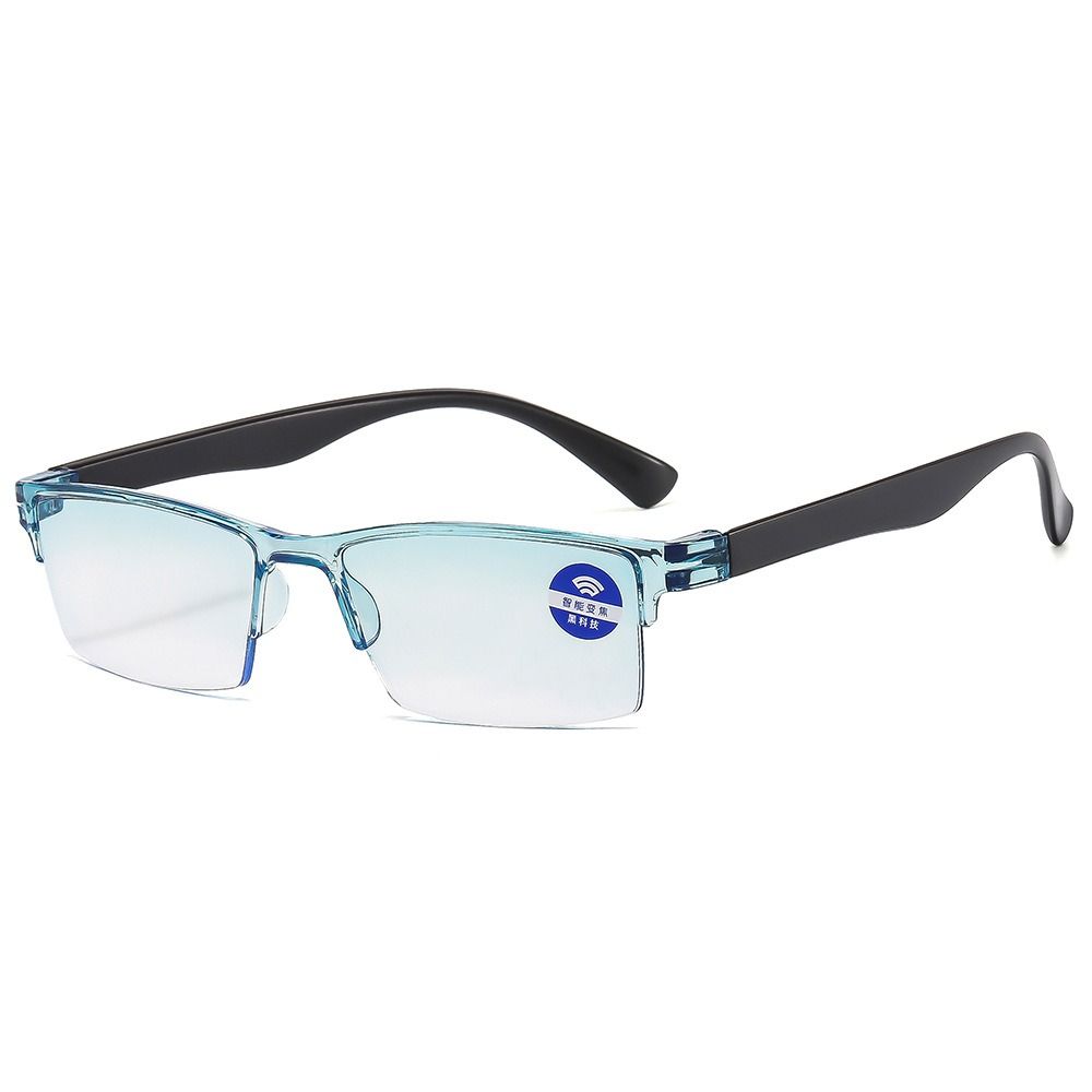 Smart Automatic Zoom Eyeglasses for Men and Women, Anti-Blue Light Frameless Optical Computer Eyewear