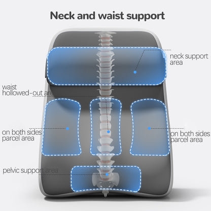 Adult Back Pillow for Bed Sitting Up, Reading Pillow with Arms, Backrest Pillow for Gaming, Lounging, Watching T