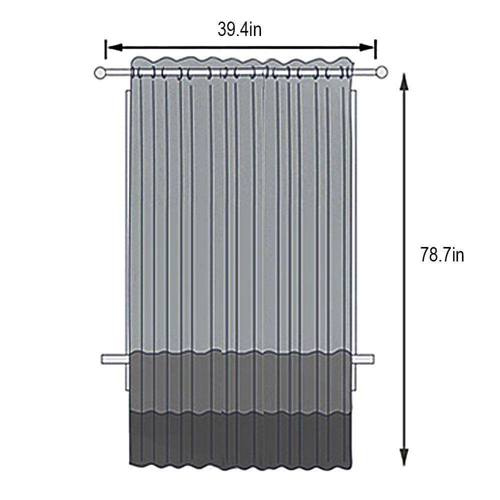 Tulle Blackout Curtains, Hollow Star Design, Modern Style Living Room, Bedroom Chiffon Window Voiles, Tulle Blinds
