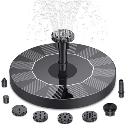 SunRipple Solar Floating Fountain Pump for Bird Baths and Garden Ponds