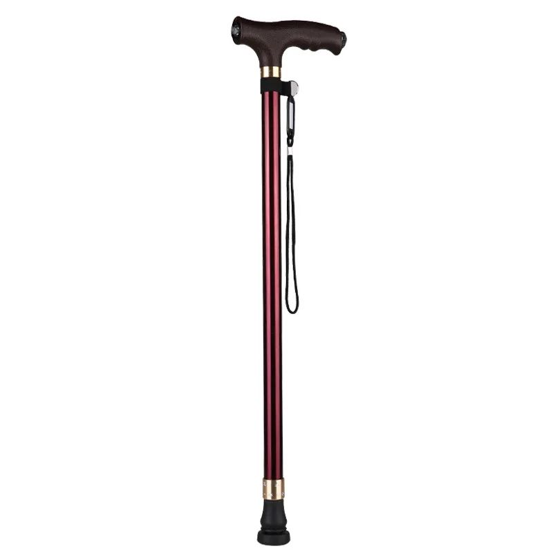 Premium Retractable Adjustable Walking Cane with LED Light for Seniors & Elders