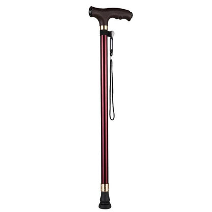 Premium Retractable Adjustable Walking Cane with LED Light for Seniors & Elders