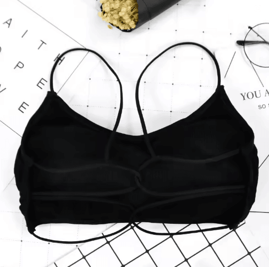 FlexEase Wireless Sports Bra with Removable Pads and Beauty Back Design