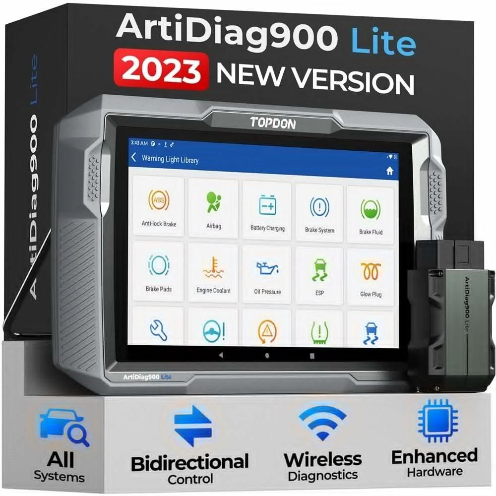 TOPDON ArtiDiag900 Lite Wireless OBD2 scanner & Bidirectional Automotive Diagnostic Tool