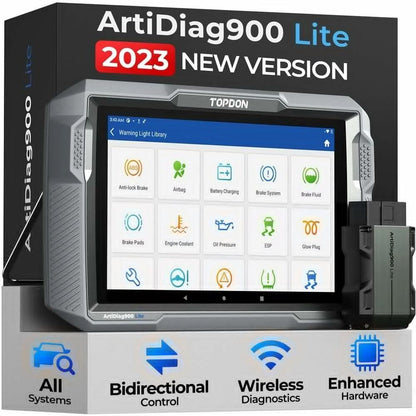 TOPDON ArtiDiag900 Lite Wireless OBD2 scanner & Bidirectional Automotive Diagnostic Tool