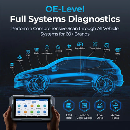 TOPDON ArtiDiag900 Lite Wireless OBD2 scanner & Bidirectional Automotive Diagnostic Tool