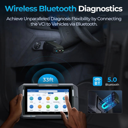 TOPDON ArtiDiag900 Lite Wireless OBD2 scanner & Bidirectional Automotive Diagnostic Tool