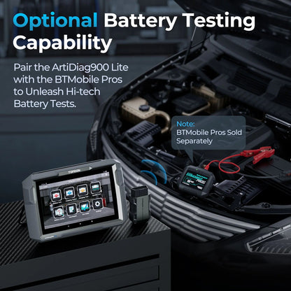 TOPDON ArtiDiag900 Lite Wireless OBD2 scanner & Bidirectional Automotive Diagnostic Tool
