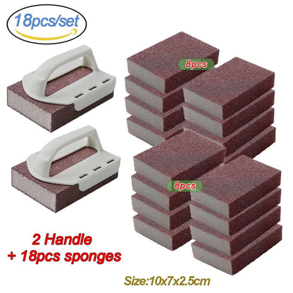 Magic Sponge Eraser Rust Remover Descaling Cleaning Sponge for Cooktop and Pots