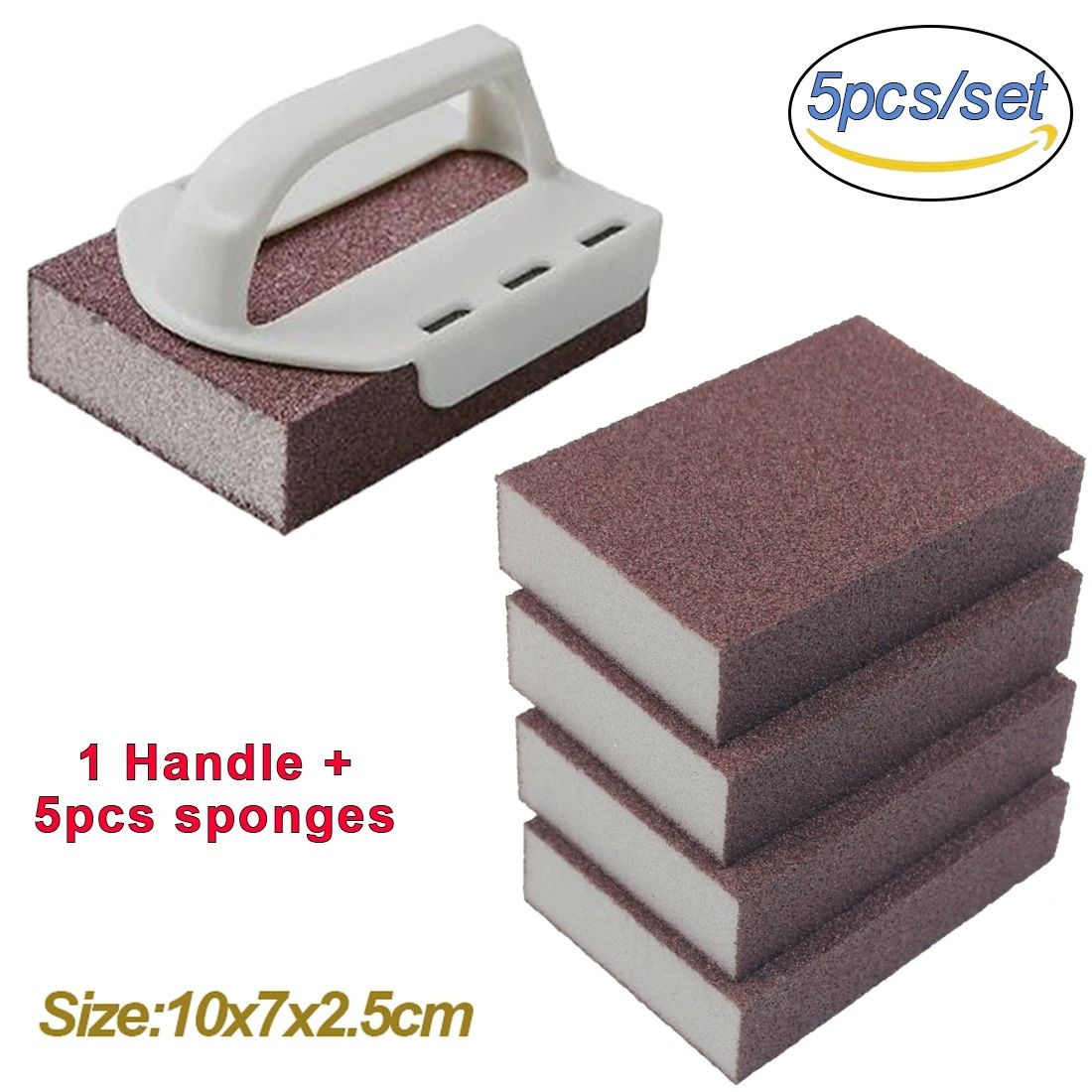 Magic Sponge Eraser Rust Remover Descaling Cleaning Sponge for Cooktop and Pots