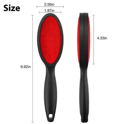 Magic Lint Remover Brush – Double-Sided Fabric Cleaner for Clothes, Pet Hair, Fuzz, and Dust