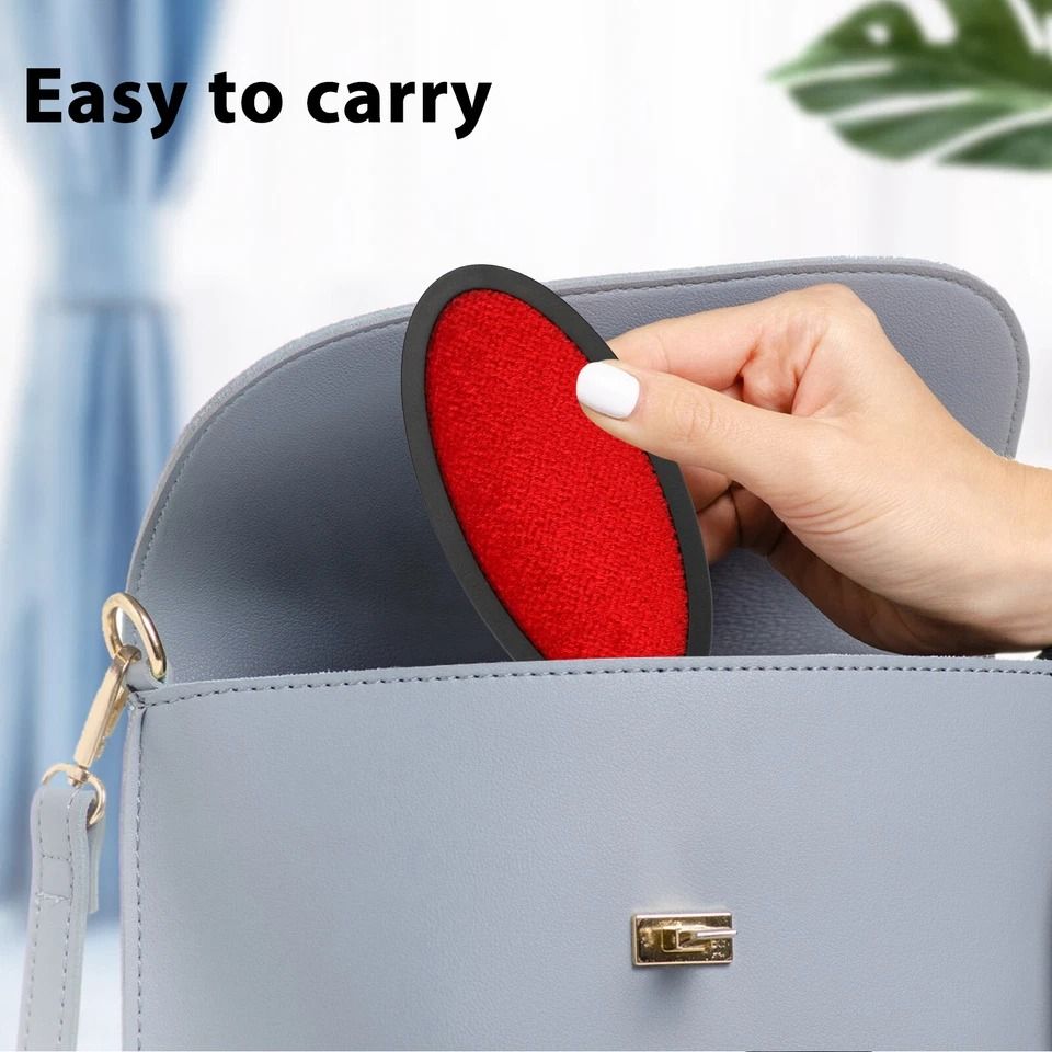 Magic Lint Remover Brush – Double-Sided Fabric Cleaner for Clothes, Pet Hair, Fuzz, and Dust