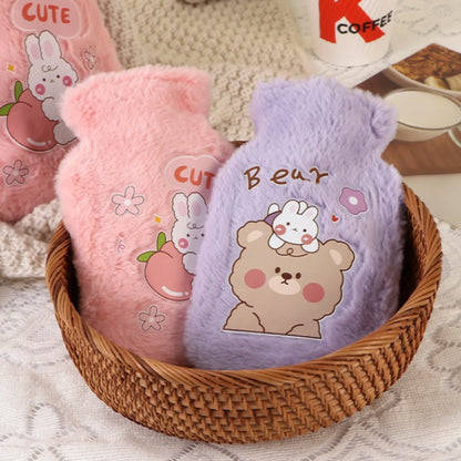 Thickened Explosion-Proof Water Filled Hot Water Bag, Women's Warm Hands, Warm Stomach, Warm Feet