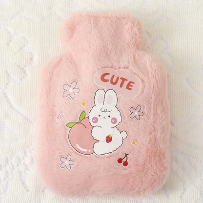 Thickened Explosion-Proof Water Filled Hot Water Bag, Women's Warm Hands, Warm Stomach, Warm Feet