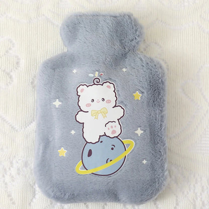 Thickened Explosion-Proof Water Filled Hot Water Bag, Women's Warm Hands, Warm Stomach, Warm Feet