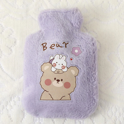 Thickened Explosion-Proof Water Filled Hot Water Bag, Women's Warm Hands, Warm Stomach, Warm Feet