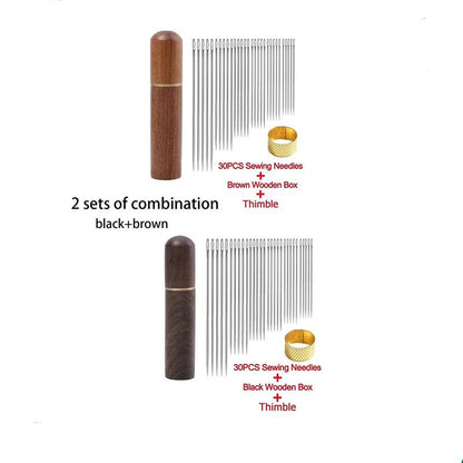 Self Threading Sewing Needles Set for Easy Stitching