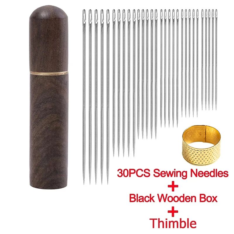 Self Threading Sewing Needles Set for Easy Stitching