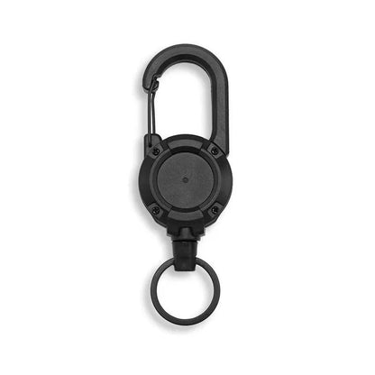 Heavy-Duty Retractable Carabiner Pull Reel