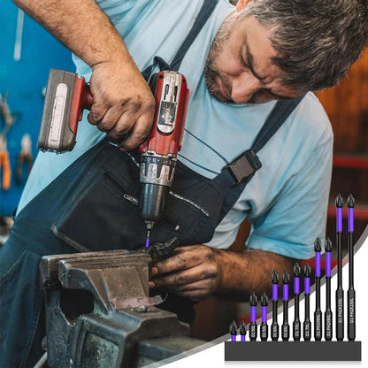 Magnetic Phillips Screwdriver Bits Set for Power Tools