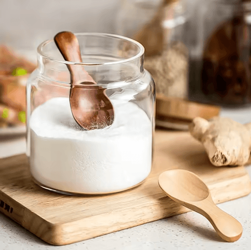 Mini Wooden Spice & Coffee Spoons Set (4-Piece Short Handle)