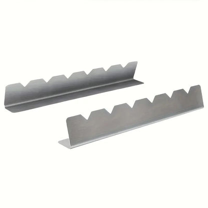 Elevated Stainless Steel Kebab Rack (2 PCS Set)