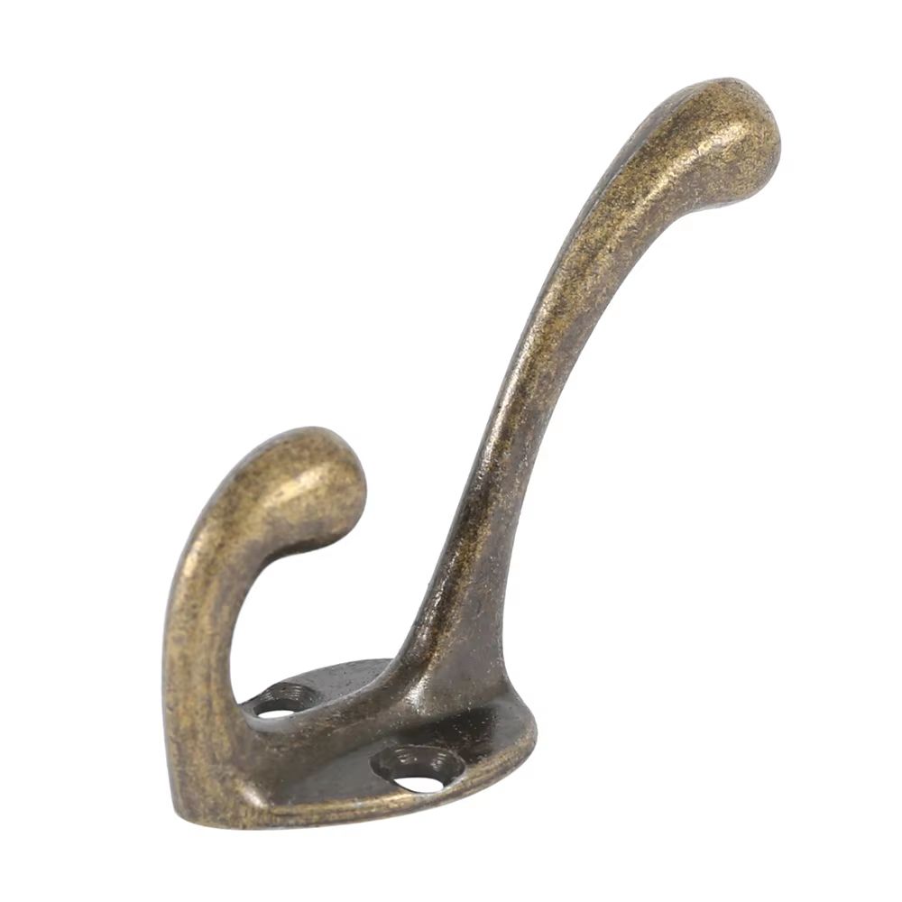 Heavy Duty Wall Mounted Coat Hooks 10/20-Piece Set Bronze Vintage Rack