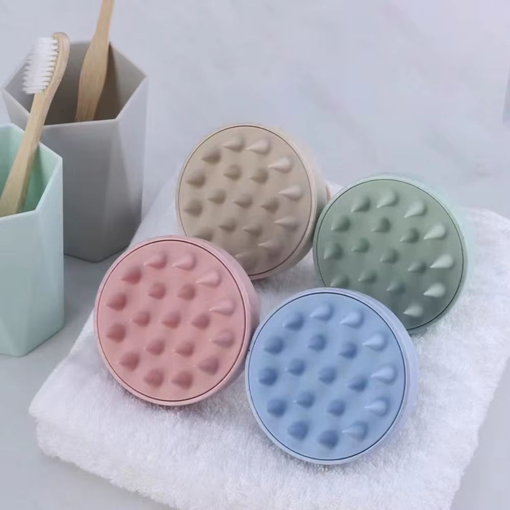 Silicone Shampoo Scalp Massage Brush for Hair & Body