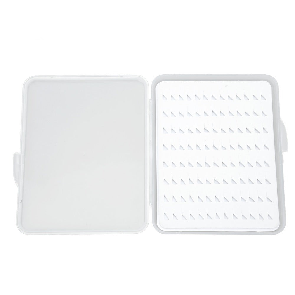 Large Capacity Fly Lures Box, Waterproof Design Fly Fishing Box with Transparent Lid