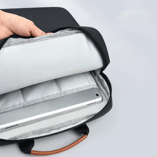 Tablet Shoulder Sleeve Bag for iPad and Galaxy Tab with Handle and Strap