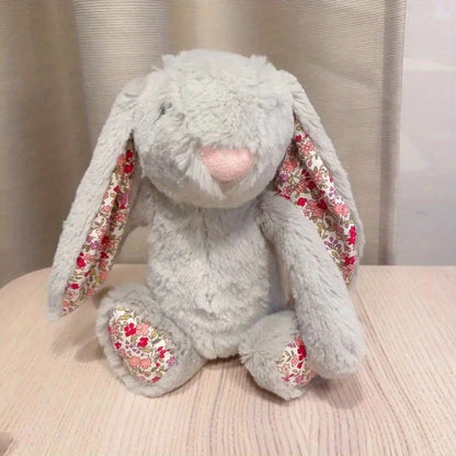 Creative Soft Stuffed Animal, Cute Sitting Long Ear Rabbit Plush Doll Gift
