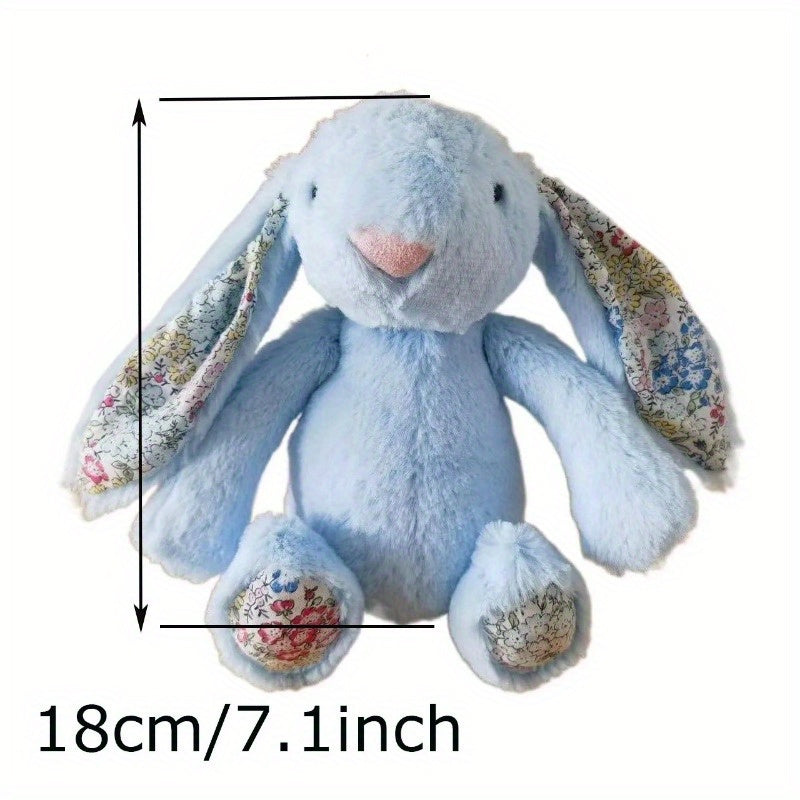 Creative Soft Stuffed Animal, Cute Sitting Long Ear Rabbit Plush Doll Gift