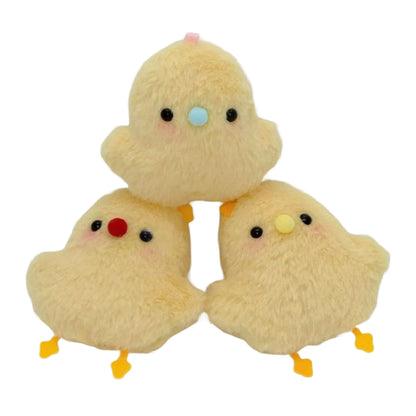 Super Cute Plush Chicken Keychain Cartoon Chicken Doll Pendant for Schoolbag, Bag Decor & Creative Gift