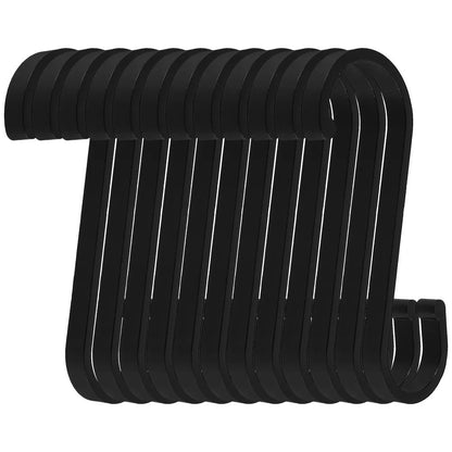 Heavy Duty Metal S Hooks Set