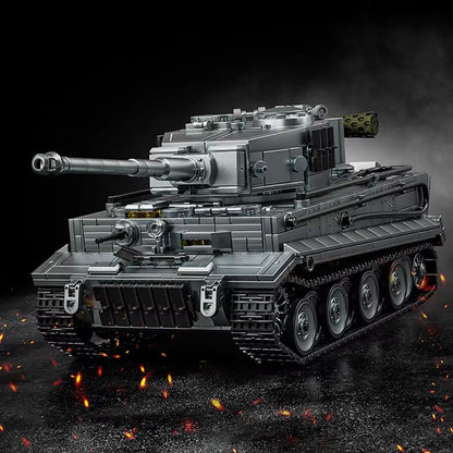 Classic Heavy Tank KV-2 MOC Bricks Building Blocks Set – WW2 Military Model for Kids and Adults