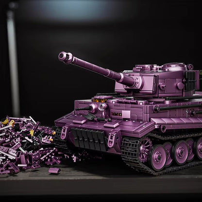 Classic Heavy Tank KV-2 MOC Bricks Building Blocks Set – WW2 Military Model for Kids and Adults