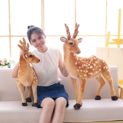 Simulation Sika Deer Plush Toy
