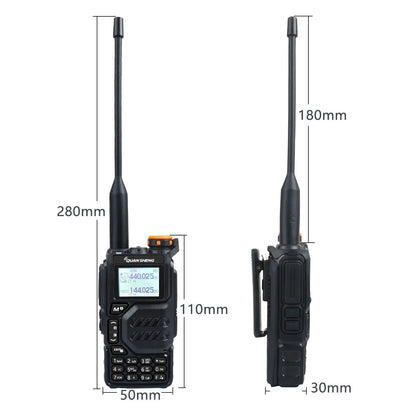 Quansheng Dual-Band Full-Band Handheld Two-Way Radio - Wide Coverage Communication