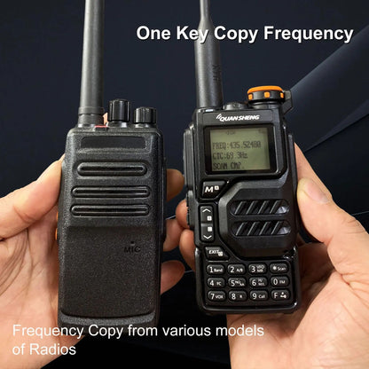 Quansheng Dual-Band Full-Band Handheld Two-Way Radio - Wide Coverage Communication