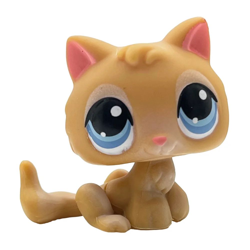 Mini LPS bobblehead figure Short-Hair Kitten Collectible Mini Pet Toy