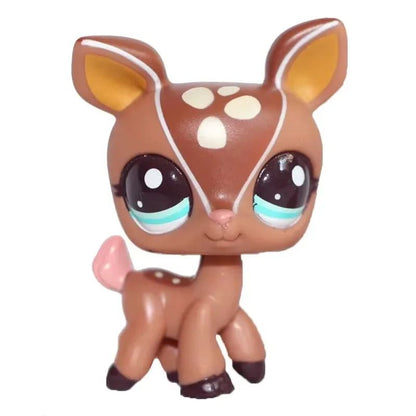 Mini LPS bobblehead figure Short-Hair Kitten Collectible Mini Pet Toy