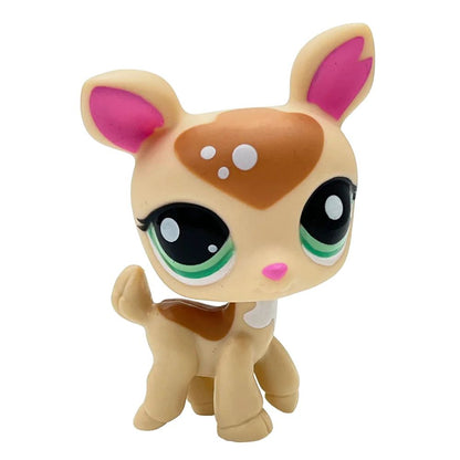 Mini LPS bobblehead figure Short-Hair Kitten Collectible Mini Pet Toy