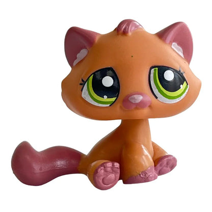 Mini LPS bobblehead figure Short-Hair Kitten Collectible Mini Pet Toy