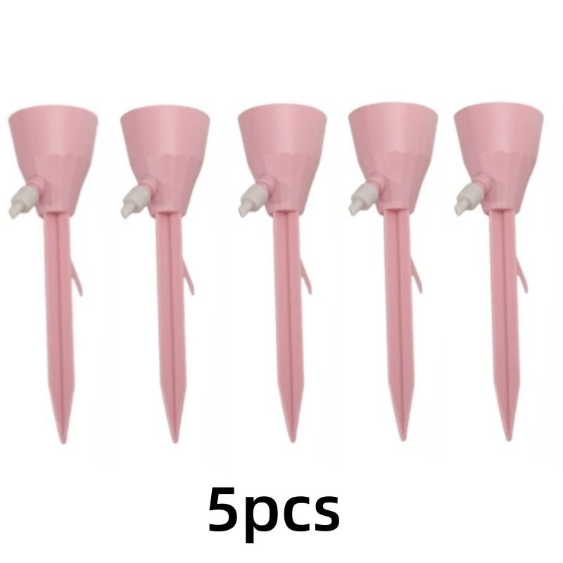 5 Pieces Set Adjustable Automatic Drip Irrigation for Potted Plants