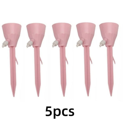 5 Pieces Set Adjustable Automatic Drip Irrigation for Potted Plants