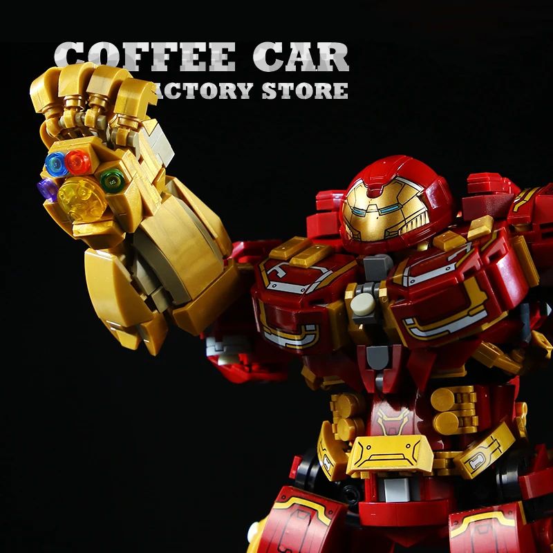 Superheroes Mecha DIY Robot Building Blocks Set 650+ Pieces