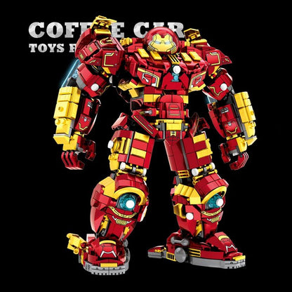 Superheroes Mecha DIY Robot Building Blocks Set 650+ Pieces