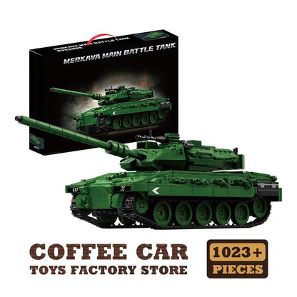 WW2 Military Tank Building Blocks Set Army Vehicle Model Toy for Kids and Collectors