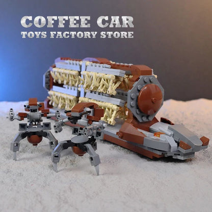 Star Plan Attack Craft Building Bricks Set 3D Robot and Spacecraft Model